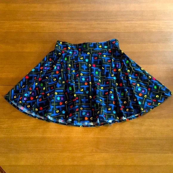 Retrolicious Pac-Man Retro Atari Arcade Game Video Game skirt 🍒 👻 🍌🍉 - Picture 3 of 14